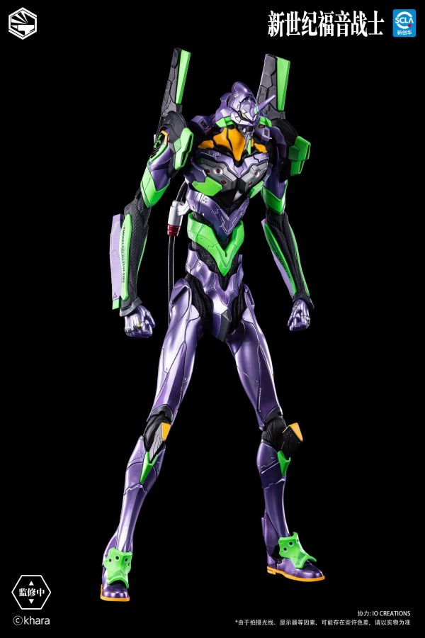 2027年第一季預購(需付訂金) 開天工作室 重機形 新世紀福音戰士 EVA 初號機 包膠式合金 可動完成品 