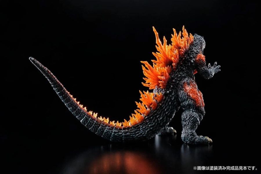 10月預購 AOSHIMA PLAfig PF-06 紅蓮千禧哥吉拉 組裝模型 
