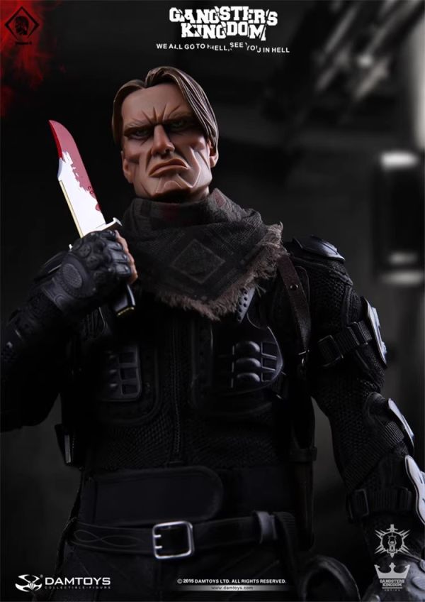 [現貨]特價出清 DAMTOYS GK010 1/6 黑幫王國 方塊4 米列夫斯基 可動人偶 