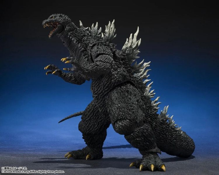 12月預購 S.H.MonsterArts SHM 哥吉拉×摩斯拉×機械哥吉拉 東京SOS 哥吉拉2003 可動完成品 