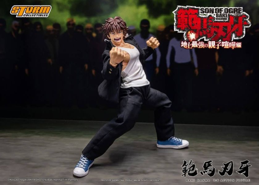 25年第四季預購 STORM TOYS 1/6 地上最強親子喧嘩  範馬刃牙 可動人偶 