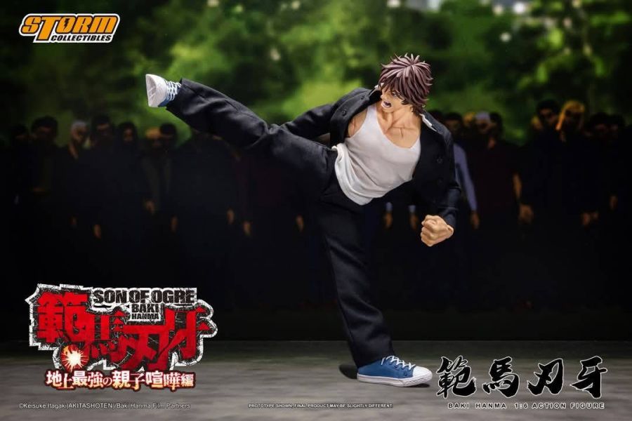 25年第四季預購 STORM TOYS 1/6 地上最強親子喧嘩  範馬刃牙 可動人偶 
