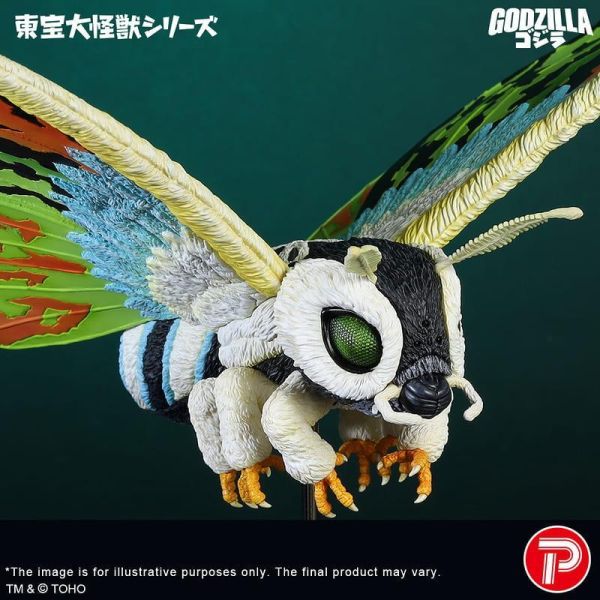 2026年11月預購 X-Plus 東寶大怪獸 摩斯拉雷奧 普版 塗裝完成品 