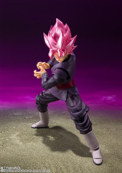 2026年1月預購 S.H.Figuarts SHF 七龍珠超 黑悟空 超級賽亞人 桃紅 可動完成品 