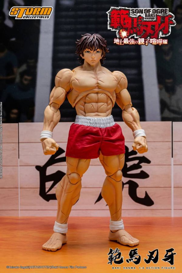 25年第四季預購 STORM TOYS 1/6 地上最強親子喧嘩  範馬刃牙 可動人偶 