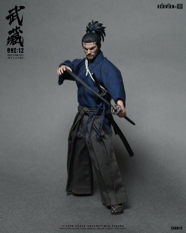 2026年第四季預購 ELEVEN x KAI STUDIO EXK015 1/12 武藏本體組 可動人偶 