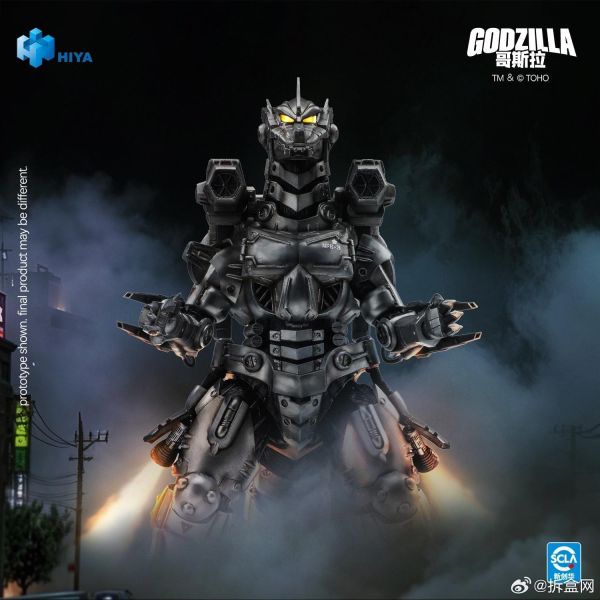 2027年第三季預購 HIYA 海雅 E.B.S. 無比例 哥吉拉×摩斯拉×機械哥吉拉 東京SOS 2003 3式機龍(改) 可動完成品 