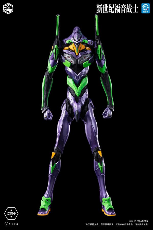2027年第一季預購(需付訂金) 開天工作室 重機形 新世紀福音戰士 EVA 初號機 包膠式合金 可動完成品 