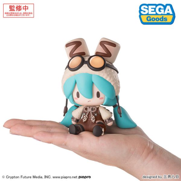 9月預購 SEGA 景品 初音未來 棉花糖熱可可Ver. 坐姿公仔 塗裝完成品 