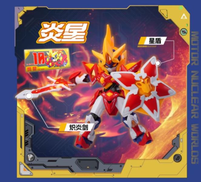 4月預購 摩動核大作戰 組裝盲盒 第一彈(一中盒6入) 
