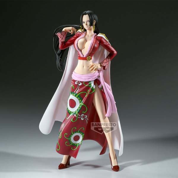 2026年2月預購 BANPRESTO 景品 航海王 海賊王 Grandista 蛇姬 女帝 波雅·漢考克 塗裝完成品(約25公分高) 