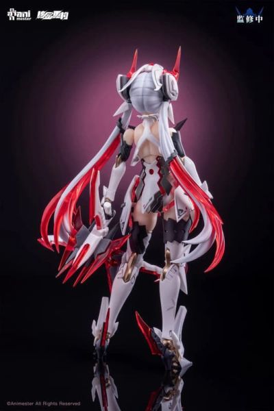 2026年第二季預購 大漫匠 1/12 核金重構 紫微星.白 白蛇機娘 組裝模型(附初回特典) 