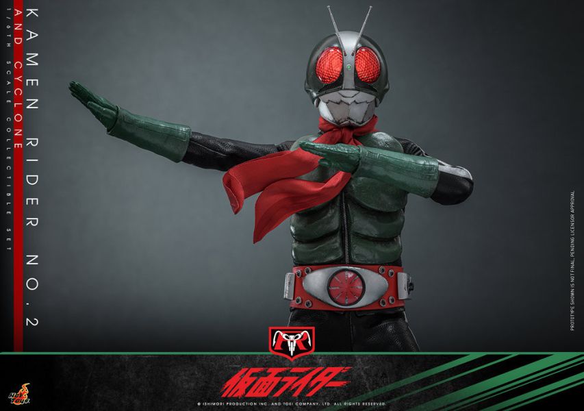 26年第三季 HOT TOYS TMS149 假面騎士 假面騎士舊2號&旋風2號 12吋可動人偶套組 