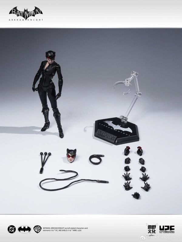 2026年第三季預購 圓野文化 X UPFinegures 良品製造 1/12《蝙蝠俠：阿卡漢騎士》貓女 可動人偶 