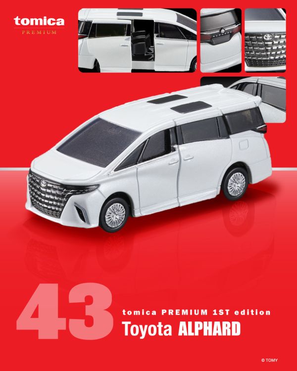 [現貨] TOMICA PREMIUM 43 OYOTA ALPHARD 首發現定款 