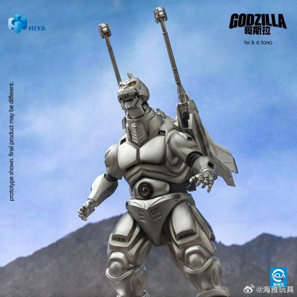 2027年第二季預購 HIYA 海雅 E.B.S. 無比例 哥吉拉 V.S. 機械哥吉拉 1993 超級機械哥吉拉 可動完成品 
