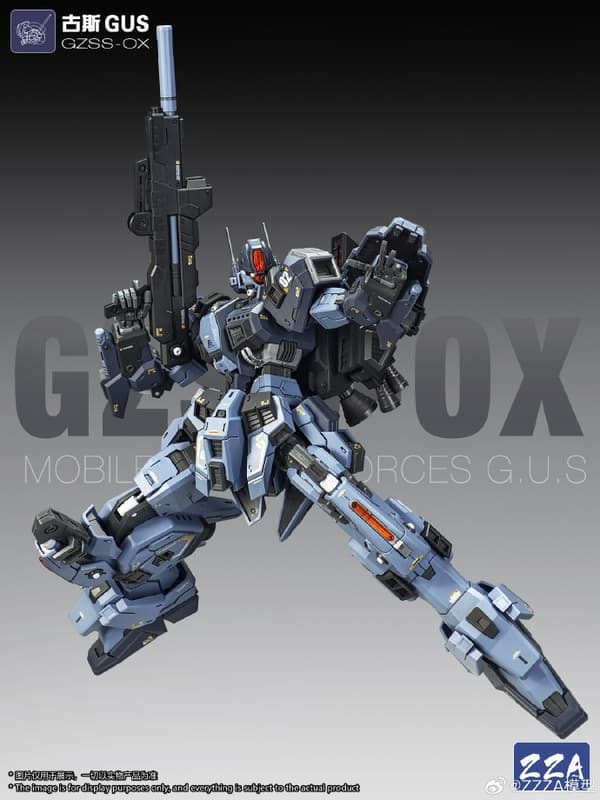 [現貨] ZZA模型 1/100 GZSS-OX 古斯-GUS 組裝模型 
