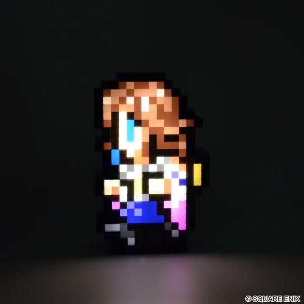 2026年2月預購 SQ Final Fantasy 系列 像素小夜燈 FFRK 優娜（Yuna） 