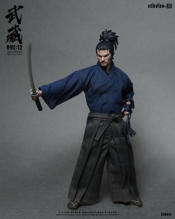 2026年第四季預購 ELEVEN x KAI STUDIO EXK015 1/12 武藏本體組 可動人偶 