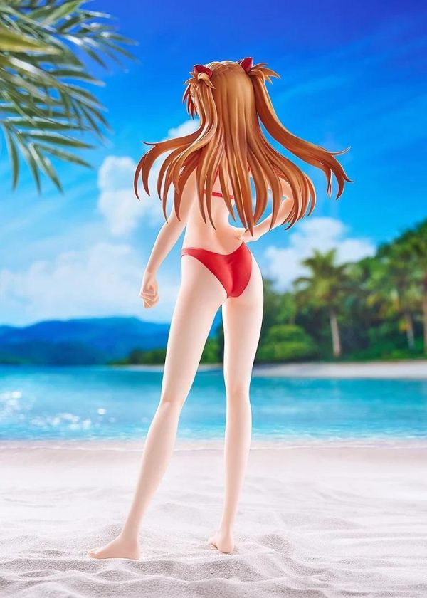 1月預購 GSC POP UP PARADE BEACH QUEENS 式波·明日香·蘭格雷（比基尼Style）L Size 塗裝完成品 
