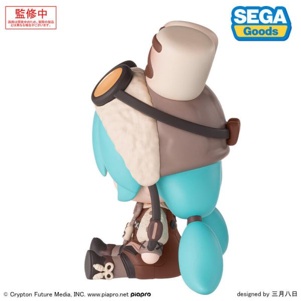 9月預購 SEGA 景品 初音未來 棉花糖熱可可Ver. 坐姿公仔 塗裝完成品 