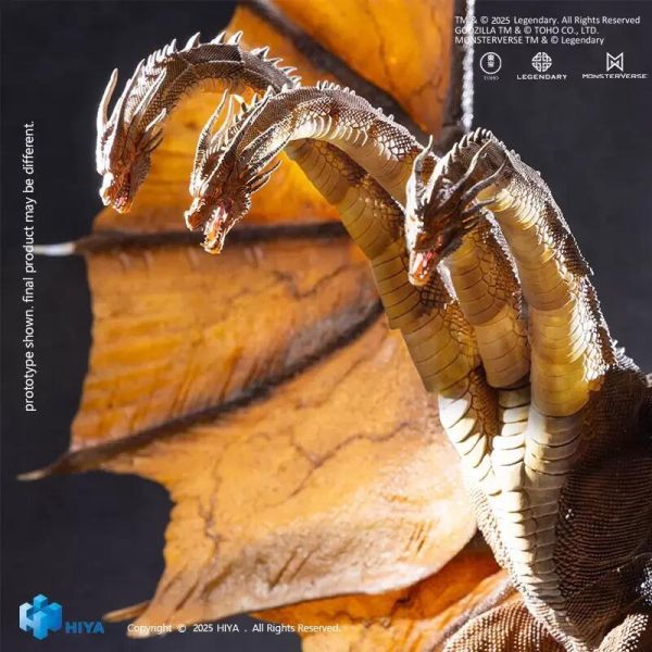 2025年第四季預購 海雅 HIYA EXQUISITE BASIC SERIES 哥吉拉 怪獸之王 王者基多拉 2.0 可動完成品 