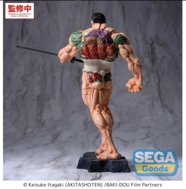 12月預購 SEGA 景品 刃牙道 Luminasta公仔 花山薰 塗裝完成品 