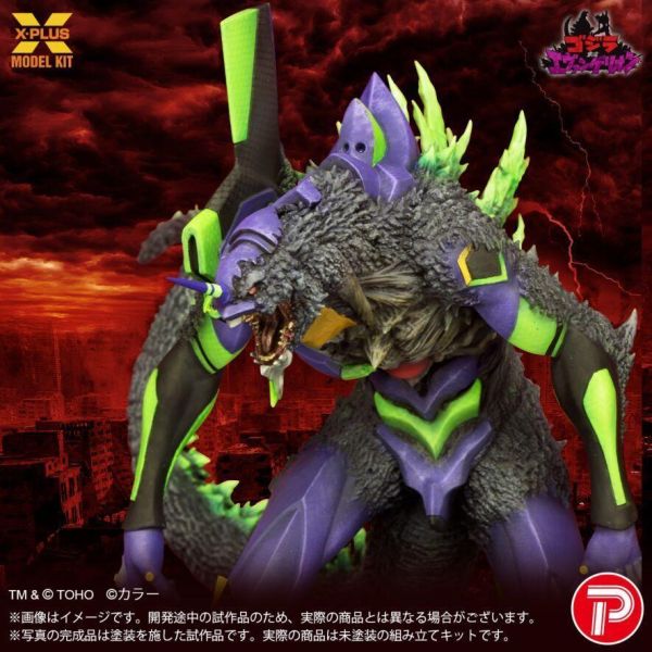 12月預購 X-PLUS 組裝模型 新世紀福音戰士 EVANGELION 初號機 G覺醒形態 