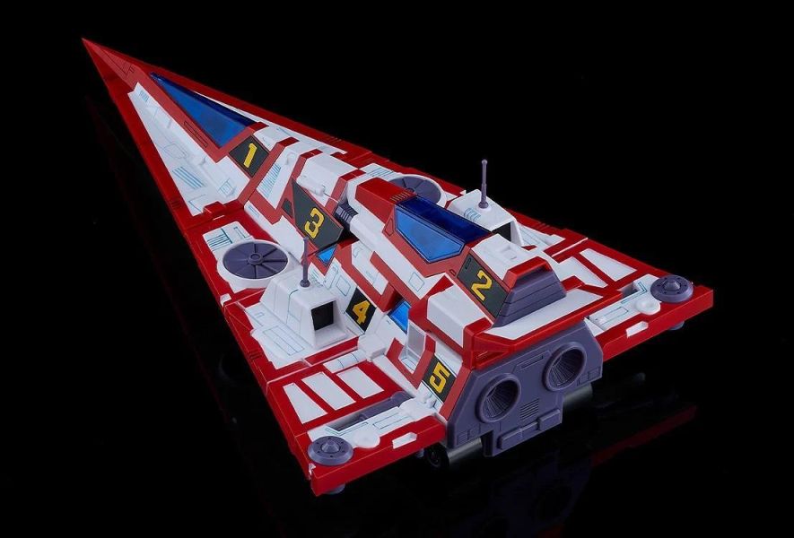 8月預購 GSC MODEROID《科學小飛俠F》旋風斯巴達 Unite Color 組裝模型 