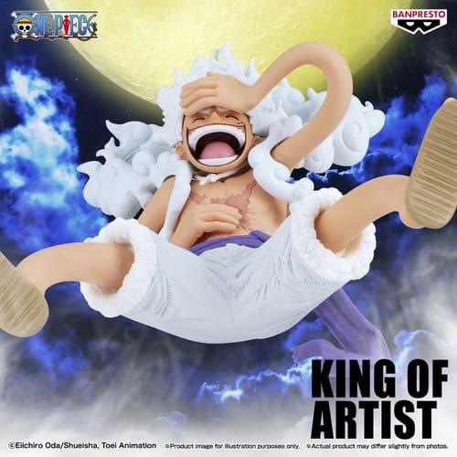 12月預購 BANPRESTO 景品 航海王 海賊王 KING OF ARTIST 藝術王者 蒙其·D·魯夫 5檔 Ⅲ 塗裝完成品 