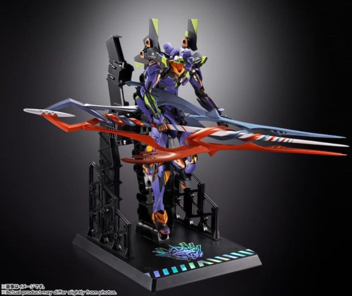 11/15到貨 METAL BUILD MB 福音戰士 30週年 新劇場版 初號機 with 蓋烏斯之槍 可動完成品 