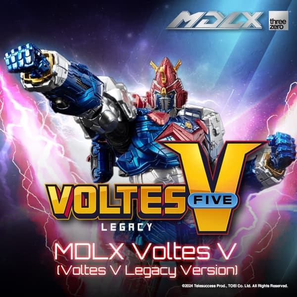 2026年第二季預購 Threezero MDLX 超電磁機器人 Voltes V 波羅五號 傳承 可動完成品 