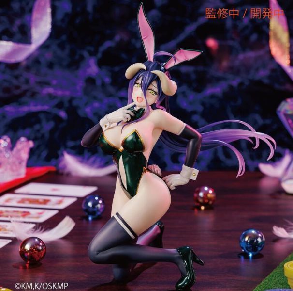 9月預購 SYSTEM SERVICE 景品 Overlord One-Seventh Carat 雅兒貝德 兔女郎 Ver. 塗裝完成品 約19公分高 