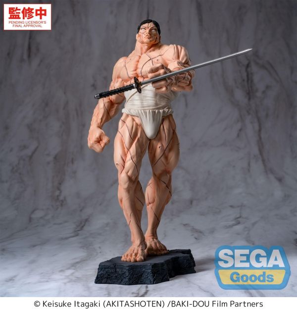 12月預購 SEGA 景品 刃牙道 Luminasta公仔 花山薰 塗裝完成品 
