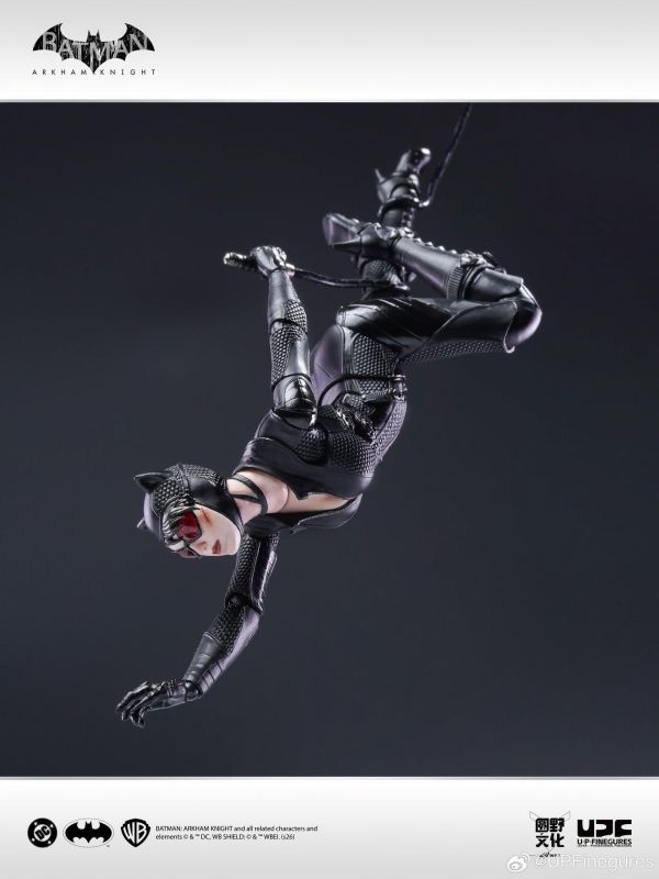 2026年第三季預購 圓野文化 X UPFinegures 良品製造 1/12《蝙蝠俠：阿卡漢騎士》貓女 可動人偶 
