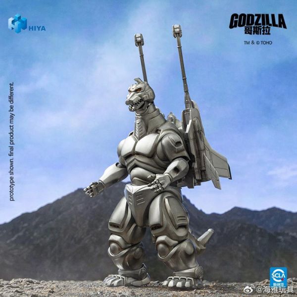 2027年第二季預購 HIYA 海雅 E.B.S. 無比例 哥吉拉 V.S. 機械哥吉拉 1993 超級機械哥吉拉 可動完成品 