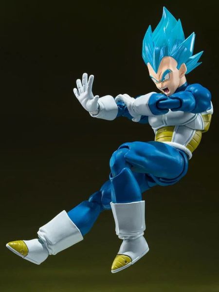 S.H.Figuarts SHF 七龍珠 超級賽亞人之神之超級賽亞人貝吉塔 貫徹賽亞人的驕傲 可動完成品 