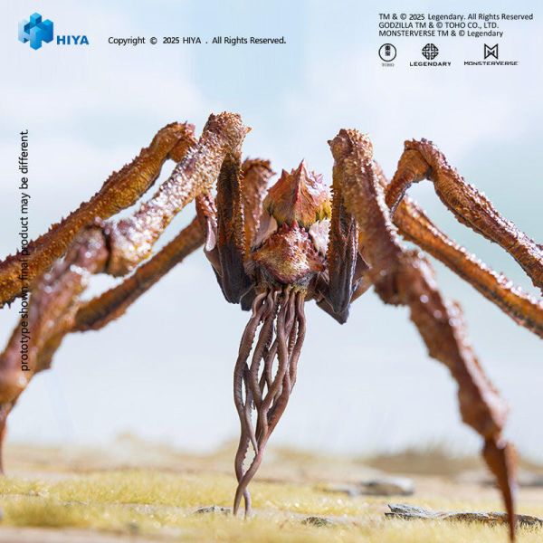 2025年第三季預購 海雅 HIYA 哥吉拉大戰金剛2 帝國崛起 超可動 Scylla 斯庫拉 青蟹 可動完成品 
