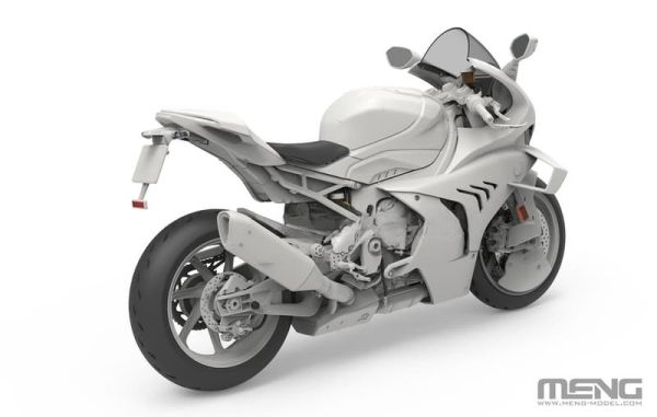 2026年2月預購 MENG 1/9 BMW M1000RR（MT-009)  組裝模型 