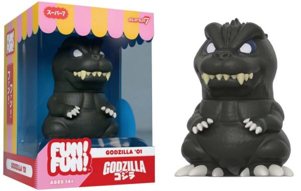 [現貨]新品特價 東寶Toho Fun! Fun! 哥吉拉 2001 約5吋 軟膠 塗裝完成品 