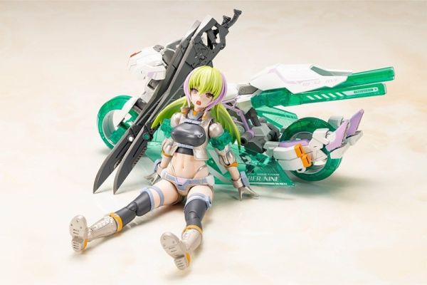 2026年1月預購 壽屋 Frame Arms Girl FAG 機甲少女 驅狼九式 綠柱石裝甲 組裝模型 