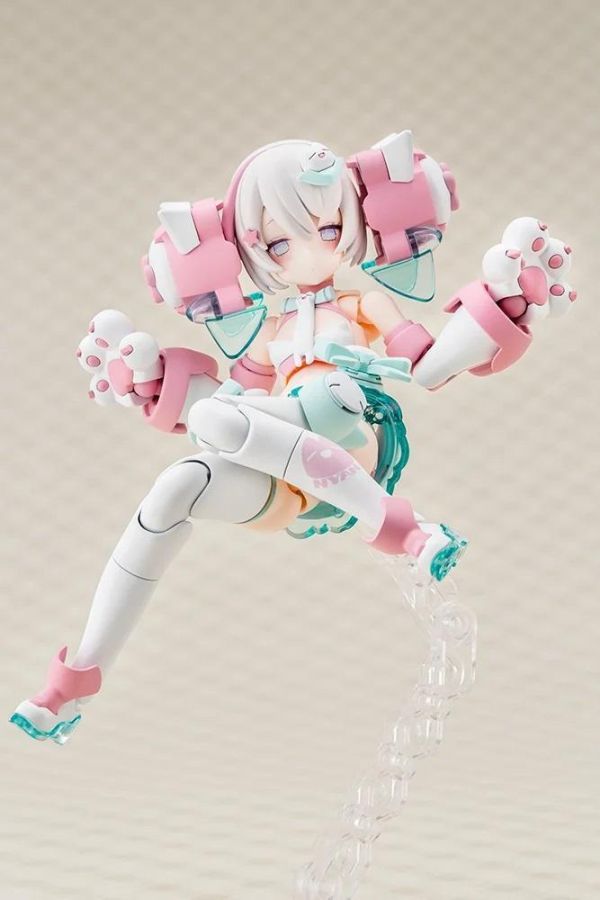 27年4月預購 壽屋 Megami Device 女神裝置 PUNI MOFU 白貓 組裝模型 