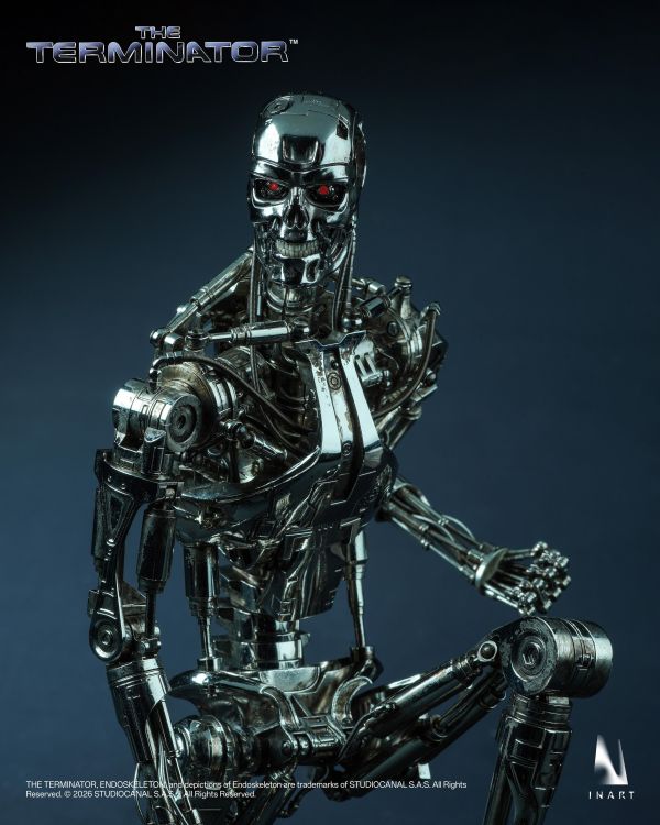 2026年第四季預購 INART 1/6 魔鬼終結者 T-800 內骨骼 可動人偶 