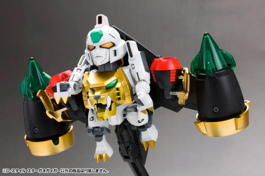 2月預購 壽屋 D-STYLE 勇者王 星之我王凱牙 組裝模型 