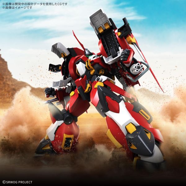 12月預購 HG 機器人大戰OG 古鐵巨人（亞爾特安瑟･里傑）組裝模型 