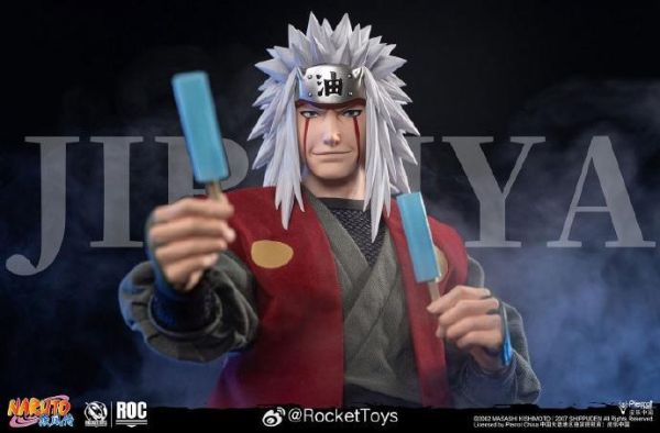 2027年第三季預購 ROCKETTOYS 1/6《火影忍者 疾風傳》Jiraiya 自來也 標準版 ROC-019 可動人偶 