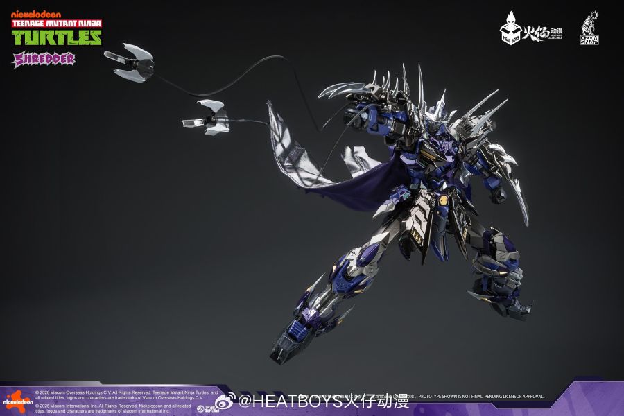 2027年第二季預購 HEATBOYS MECHAHEAT HB0119 忍者龜 施瑞德 電鍍版 合金機甲 可動完成品 