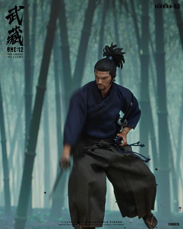 2026年第四季預購 ELEVEN x KAI STUDIO EXK015 1/12 武藏本體組 可動人偶 