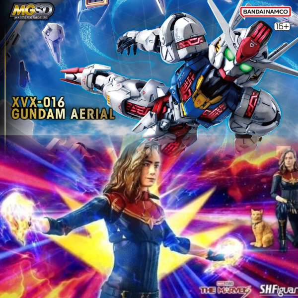 [即將到貨]清倉特價 MGSD 風靈鋼彈+S.H.Figuarts 驚奇隊長2 驚奇隊長 卡蘿·丹佛斯 