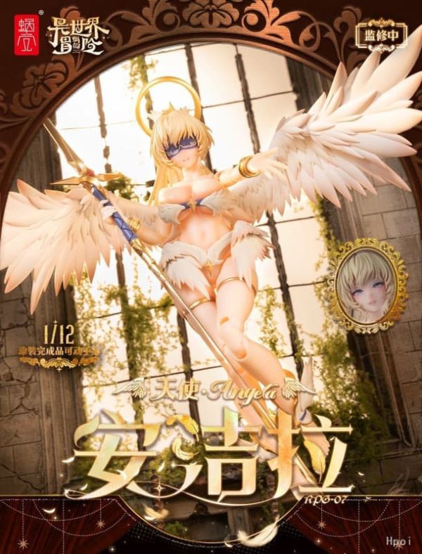 2026年6月預購 蝸之殼 蝸的異世界冒險 1/12 RPG-07 天使 安潔拉 Angela 可動完成品 